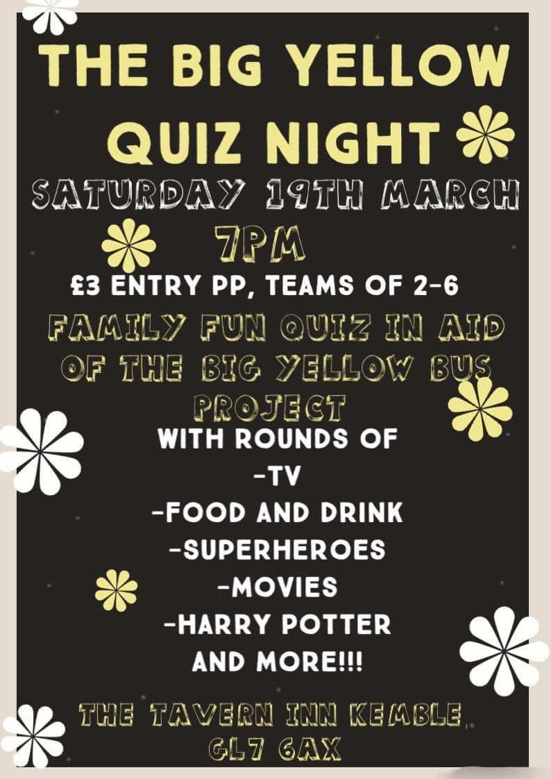 The Big Yellow Quiz Night